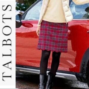 NWOT Talbots Tartan Plaid Skirt